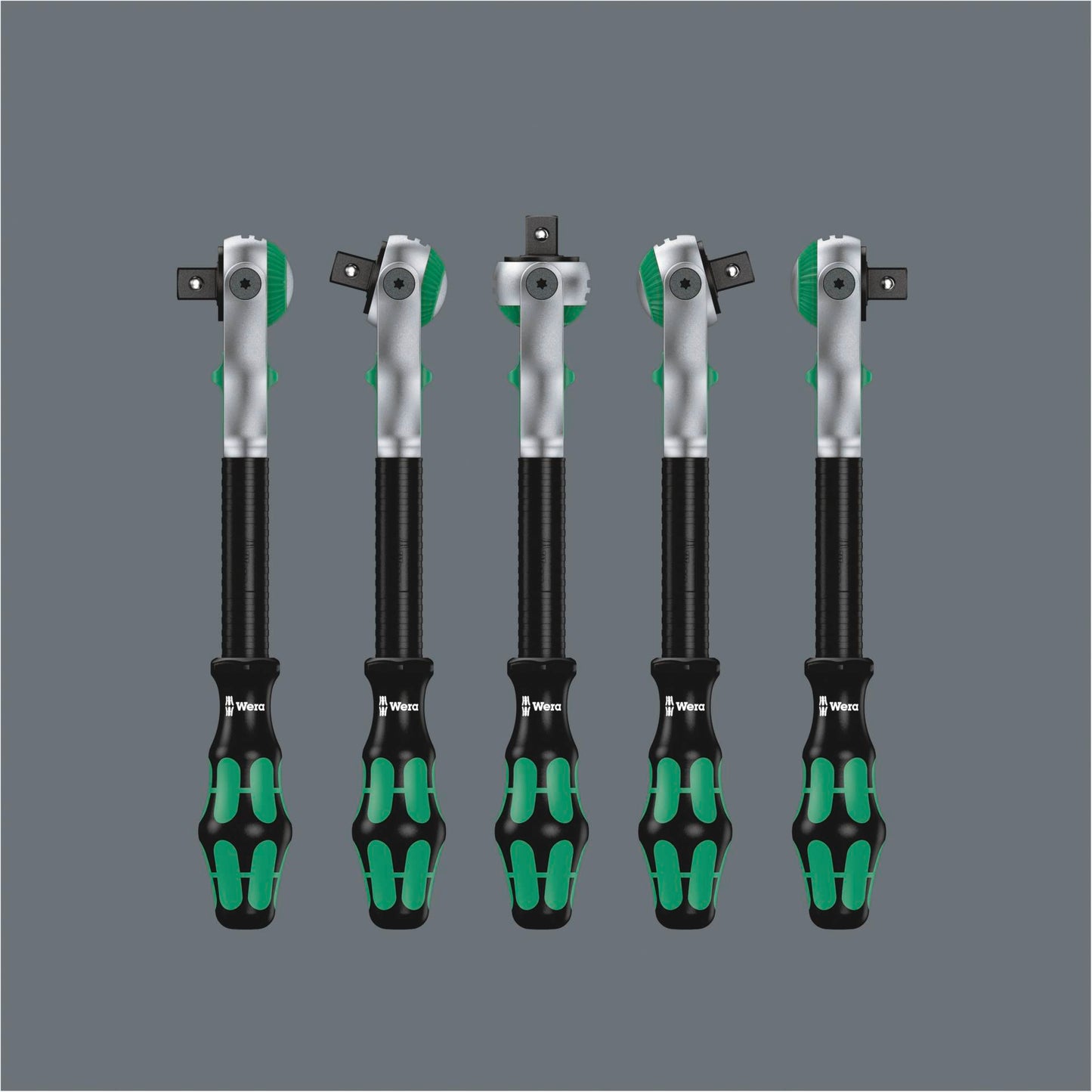 WERA 8100 SC 2 Zyklop Speed Ratchet set 1/2 drive metric