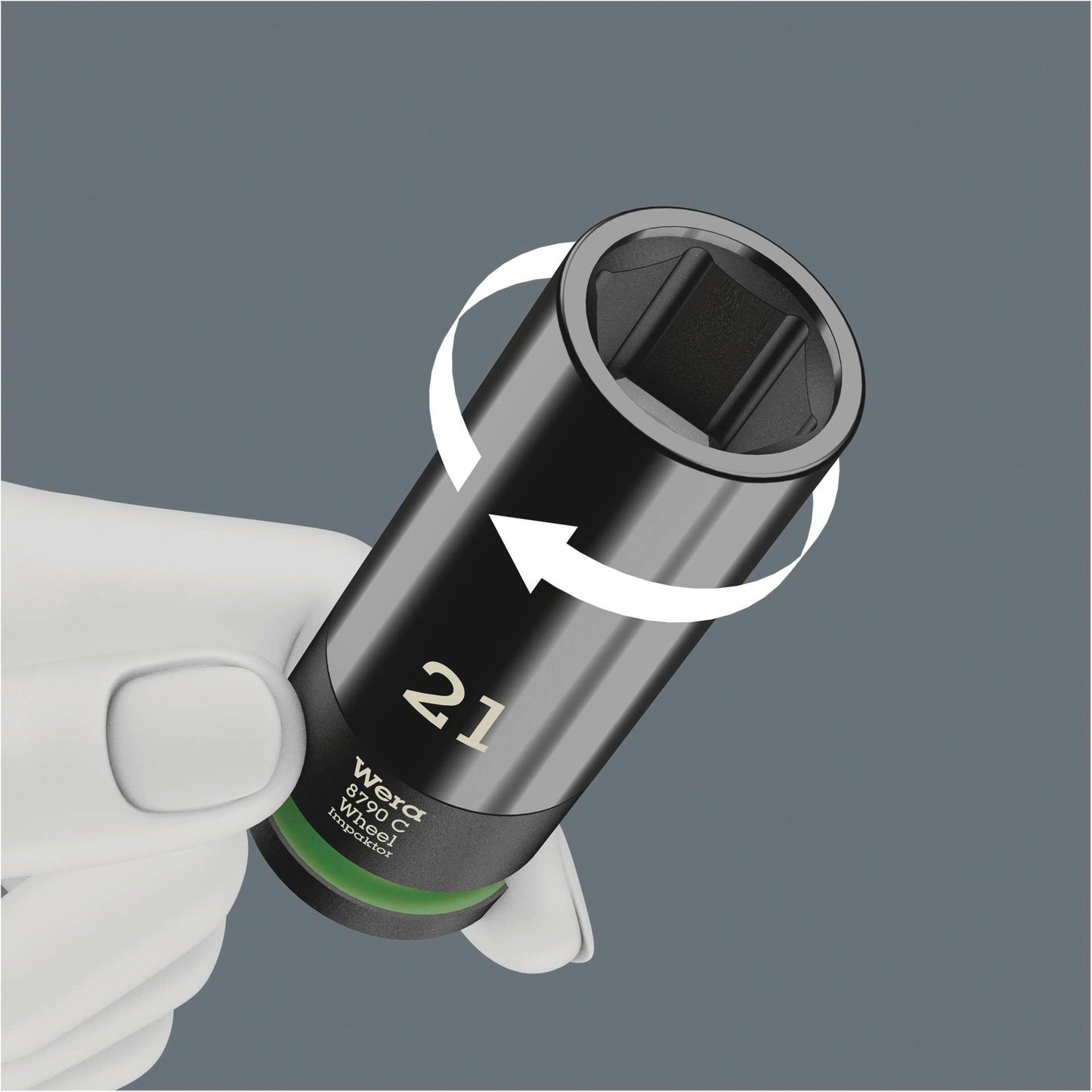 WERA Wheel Impaktor C Set 1 Socket set, 1/2 drive