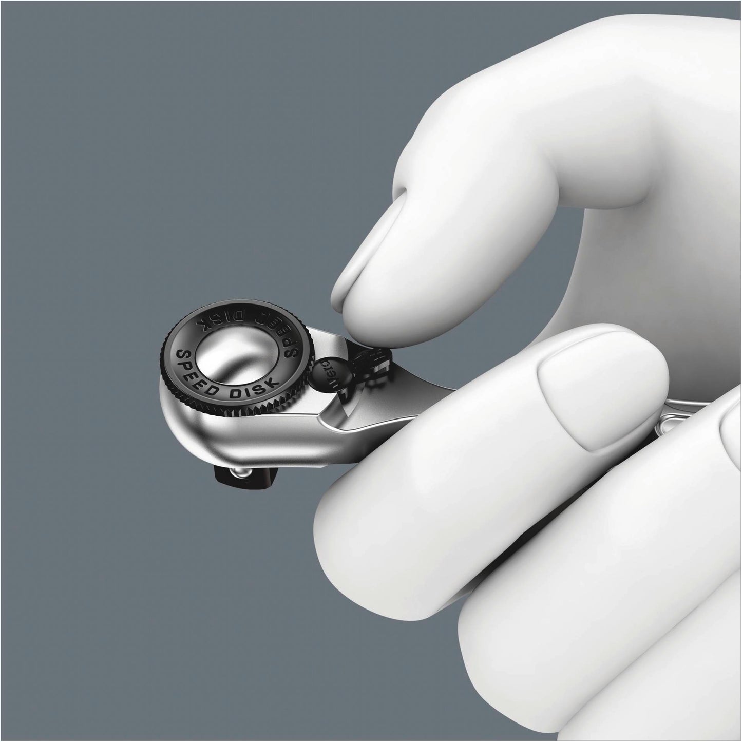 WERA 8008 A Zyklop Mini 3 Ratchet with 1/4 drive