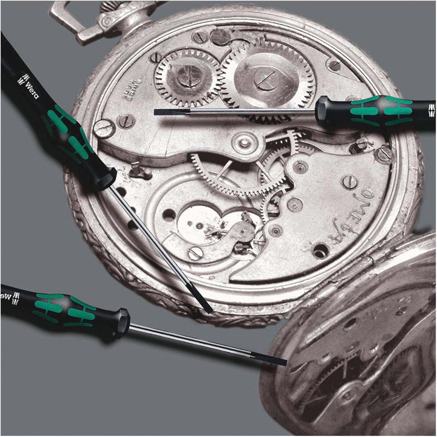 WERA 2069/6 for electronic applic. screwdriver set + Rack