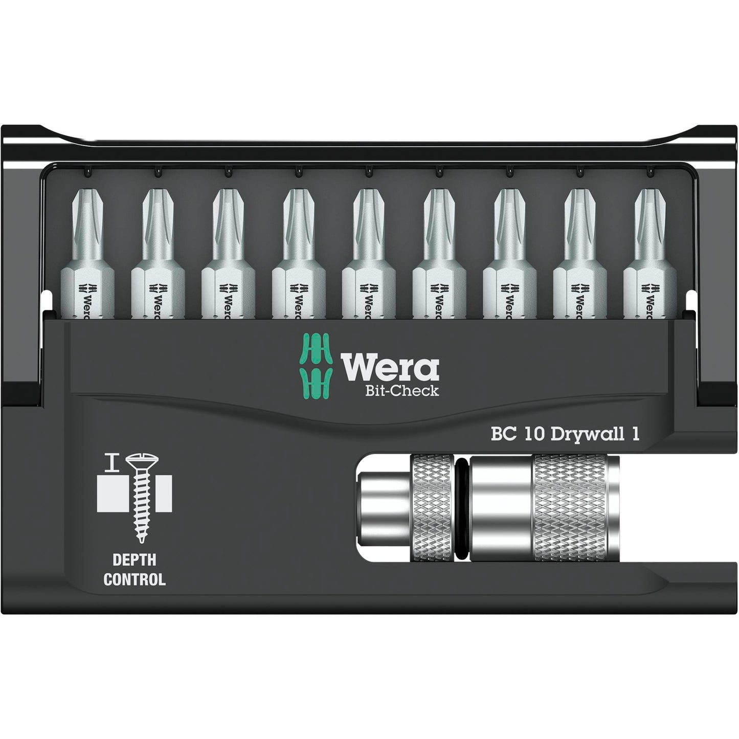 WERA Bit-Check 10 Drywall 1 Bits set