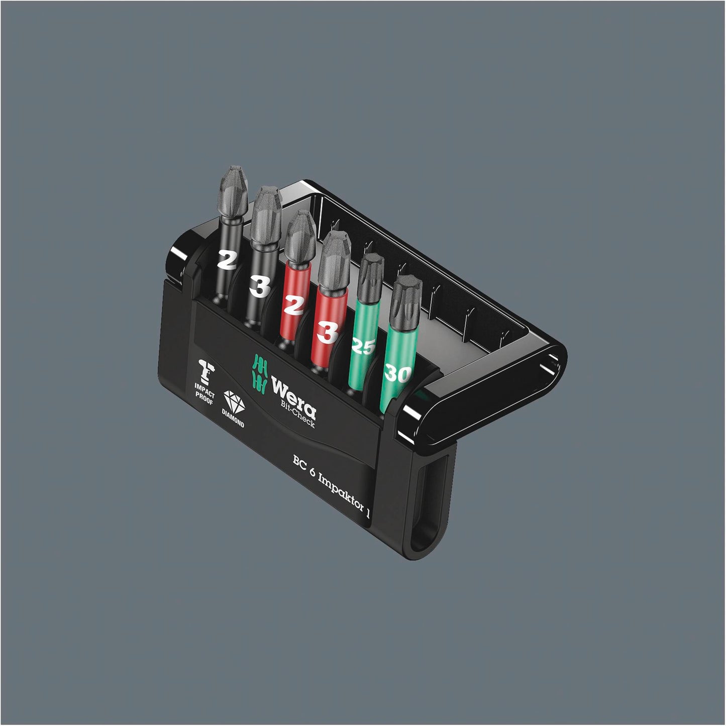 WERA Bit-Check 6 Impaktor 1 Bit-Check