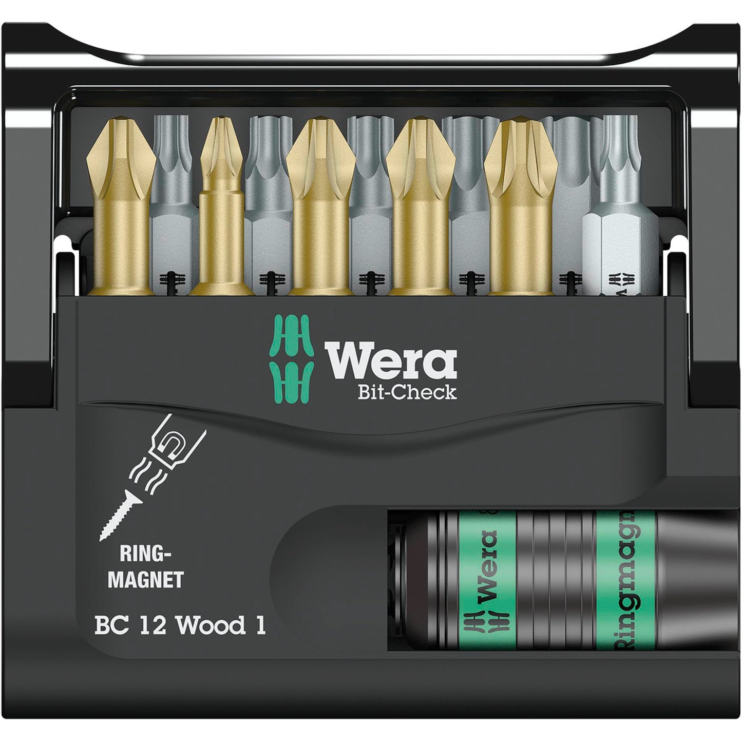 WERA Bit-Check 12 Wood 1 Bit set