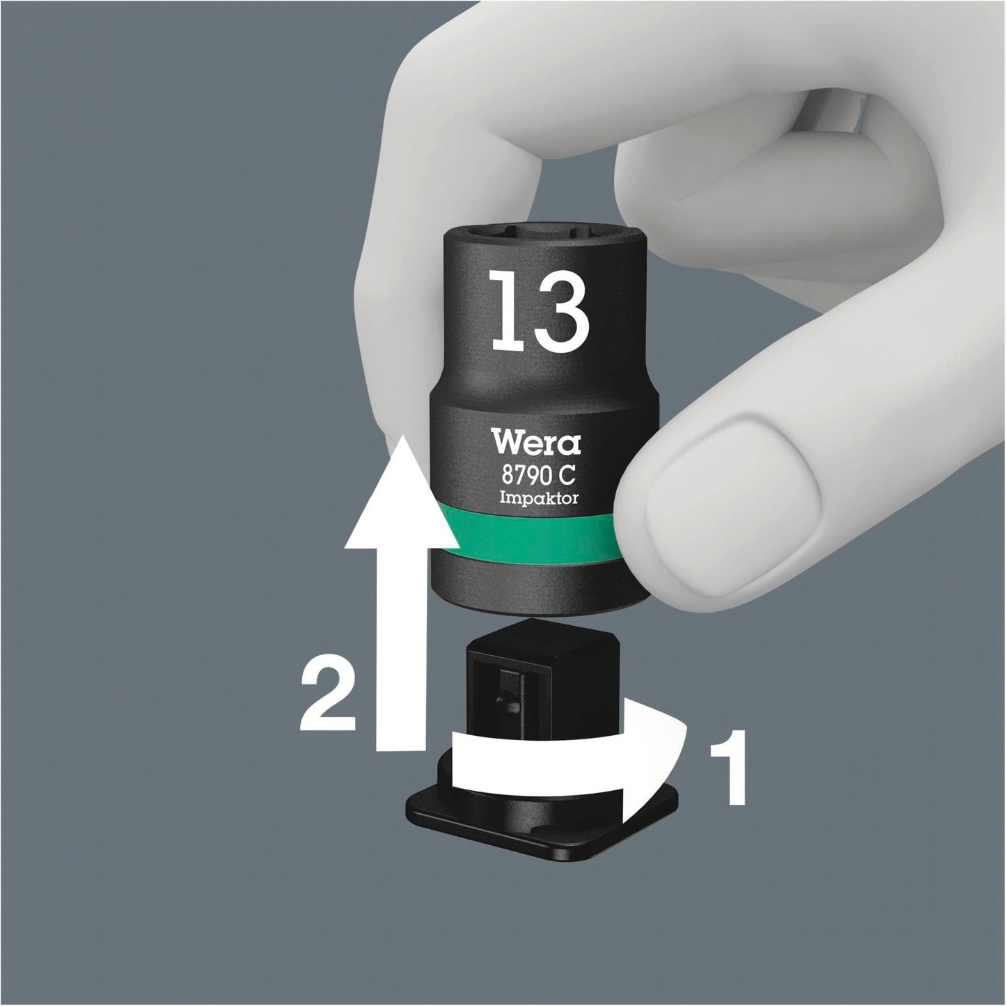 WERA Belt C Impaktor 1 socket set