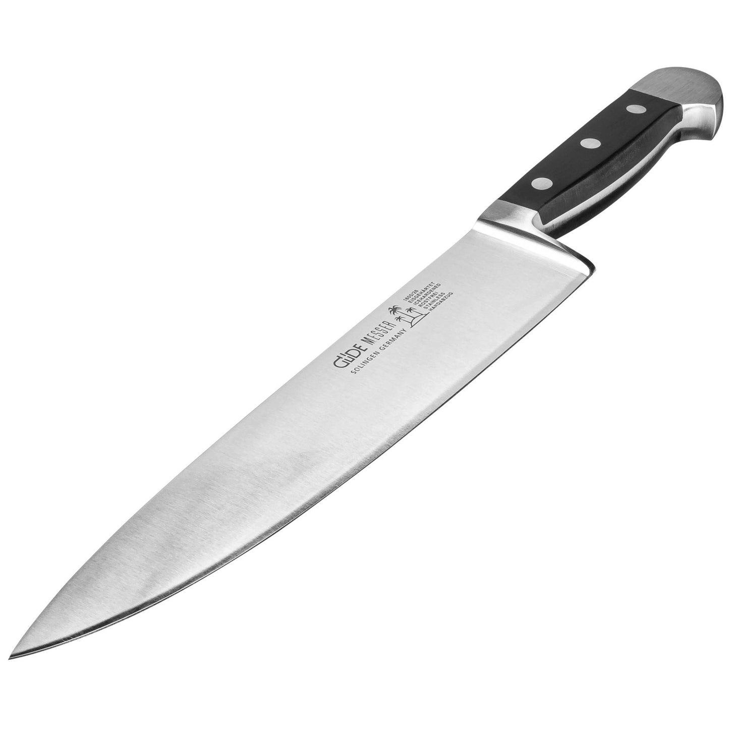 Güde Alpha cooking knife 26 cm POM black 1805/26