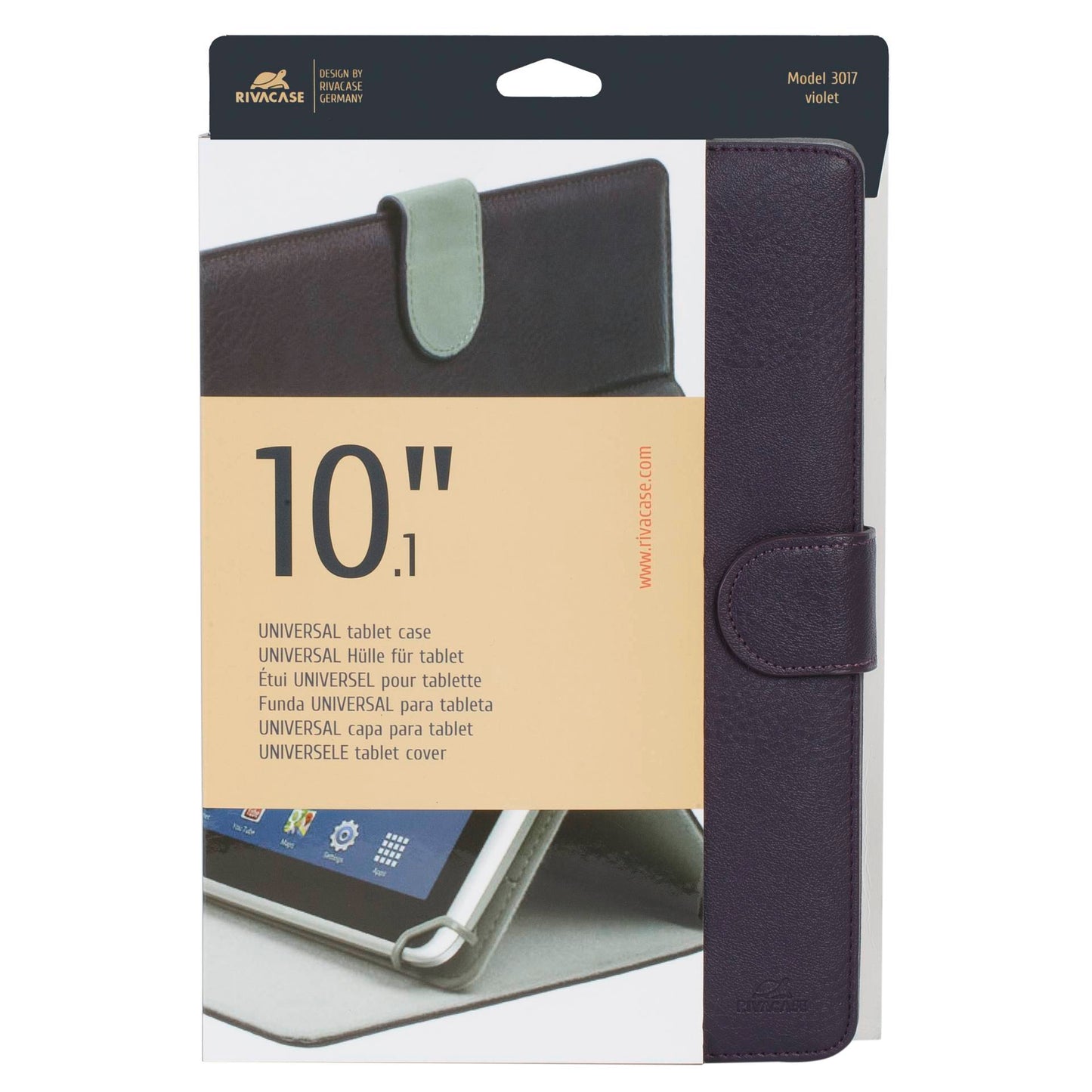 Rivacase 3017 tablet case 10.1 violet