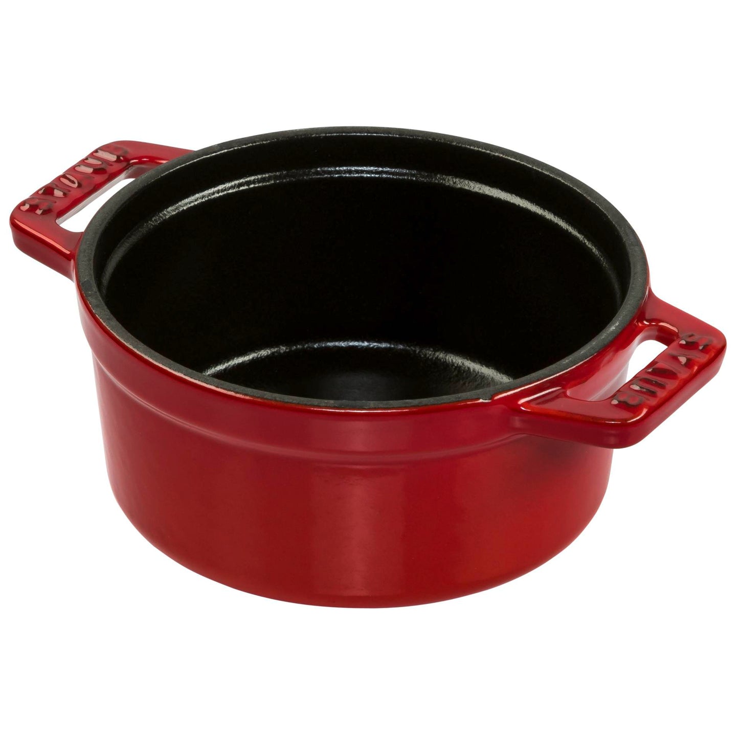 Staub Mini Cocotte 10cm round cherry, cast iron