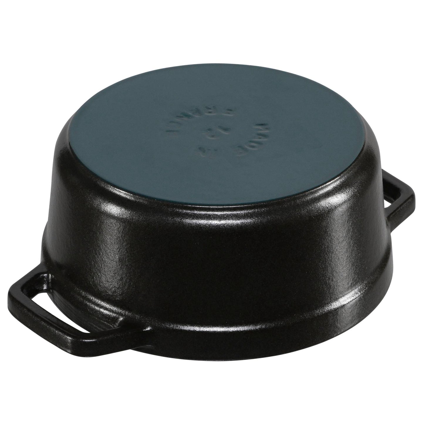 Staub Cocotte 12cm round black, cast iron