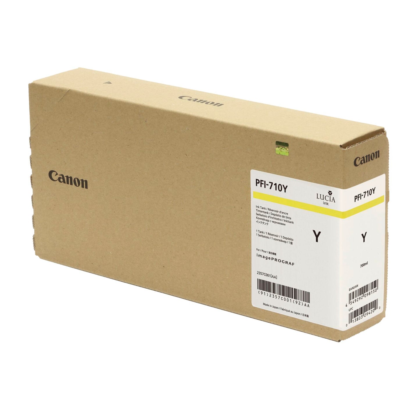 Canon PFI-710 Y ink yellow 700 ml