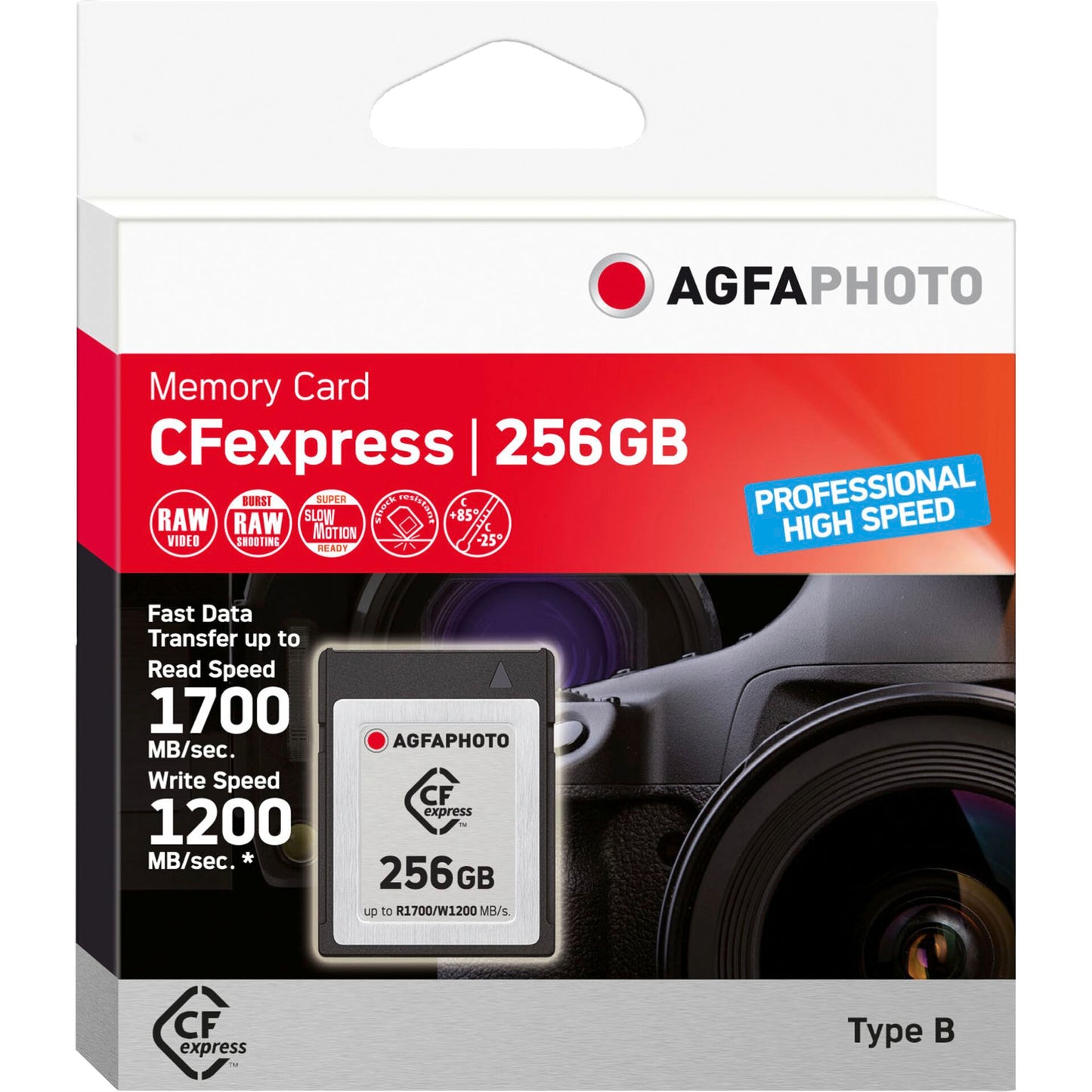 AgfaPhoto CFexpress 256GB Professional High Speed