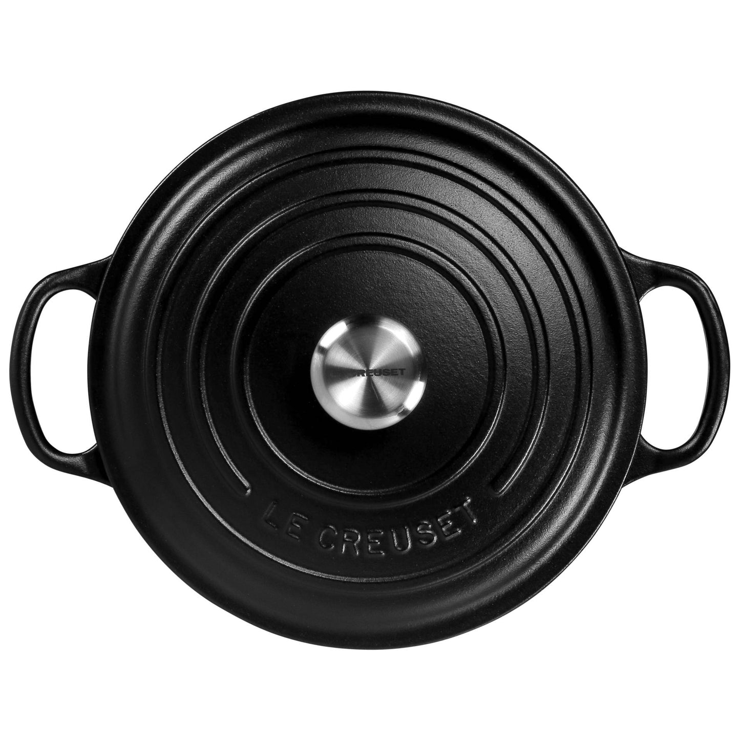 Le Creuset Signature Casserole round 22 cm black