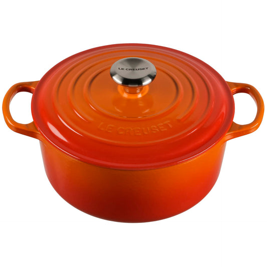 Le Creuset Signature Casserole round 24 cm volcanic