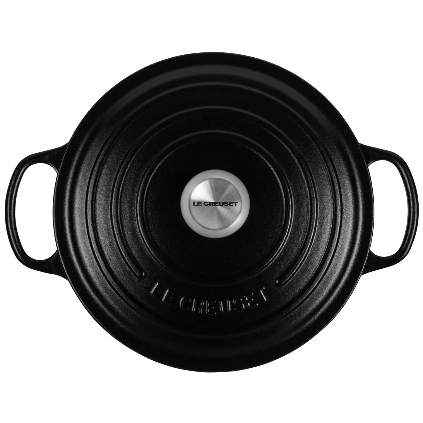 Le Creuset Signature Casserole round 26 cm black