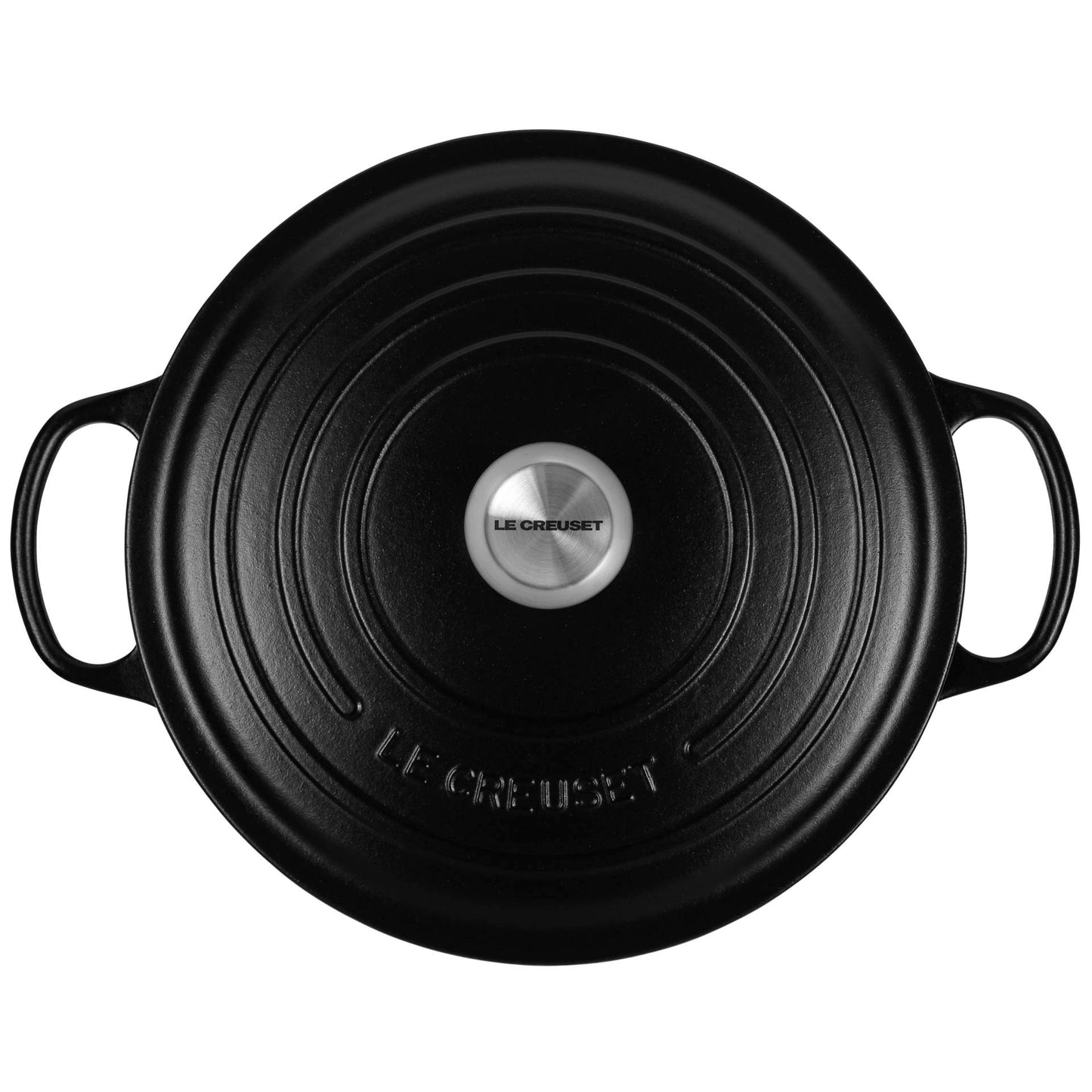 Le Creuset Signature Casserole round 28 cm black