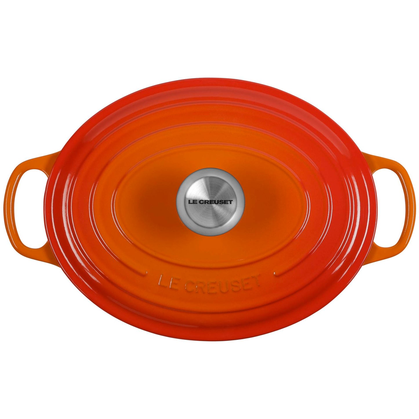 Le Creuset Signature Casserole oval 27 cm volcanic