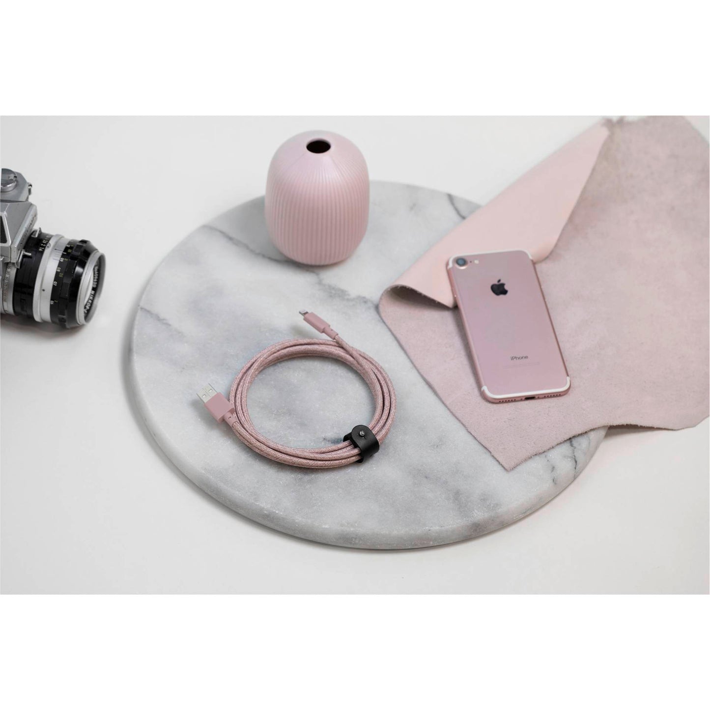 Native Union Belt Cable USB-A to Lightning 3m Rose