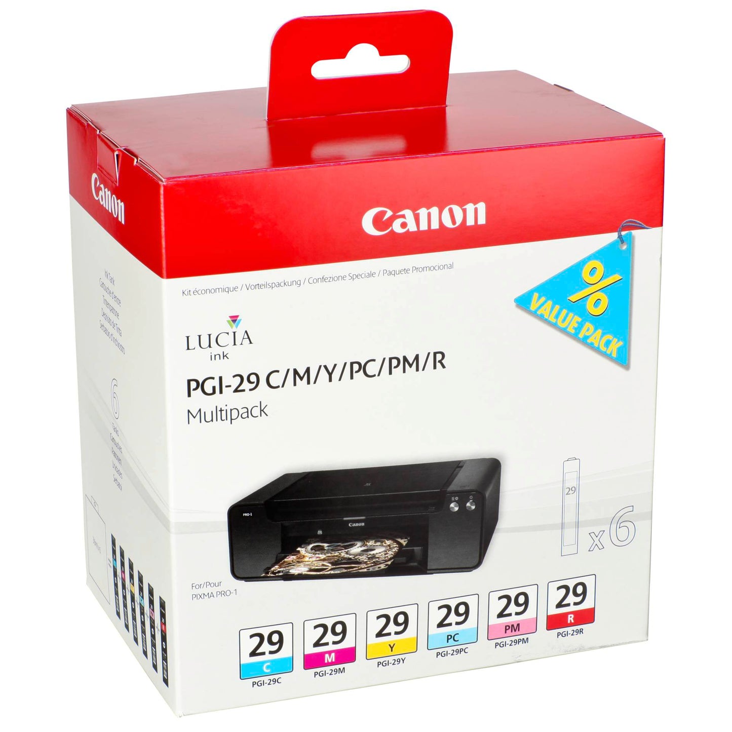 Canon PGI-29 C/M/Y/PC/PM/R Multipack