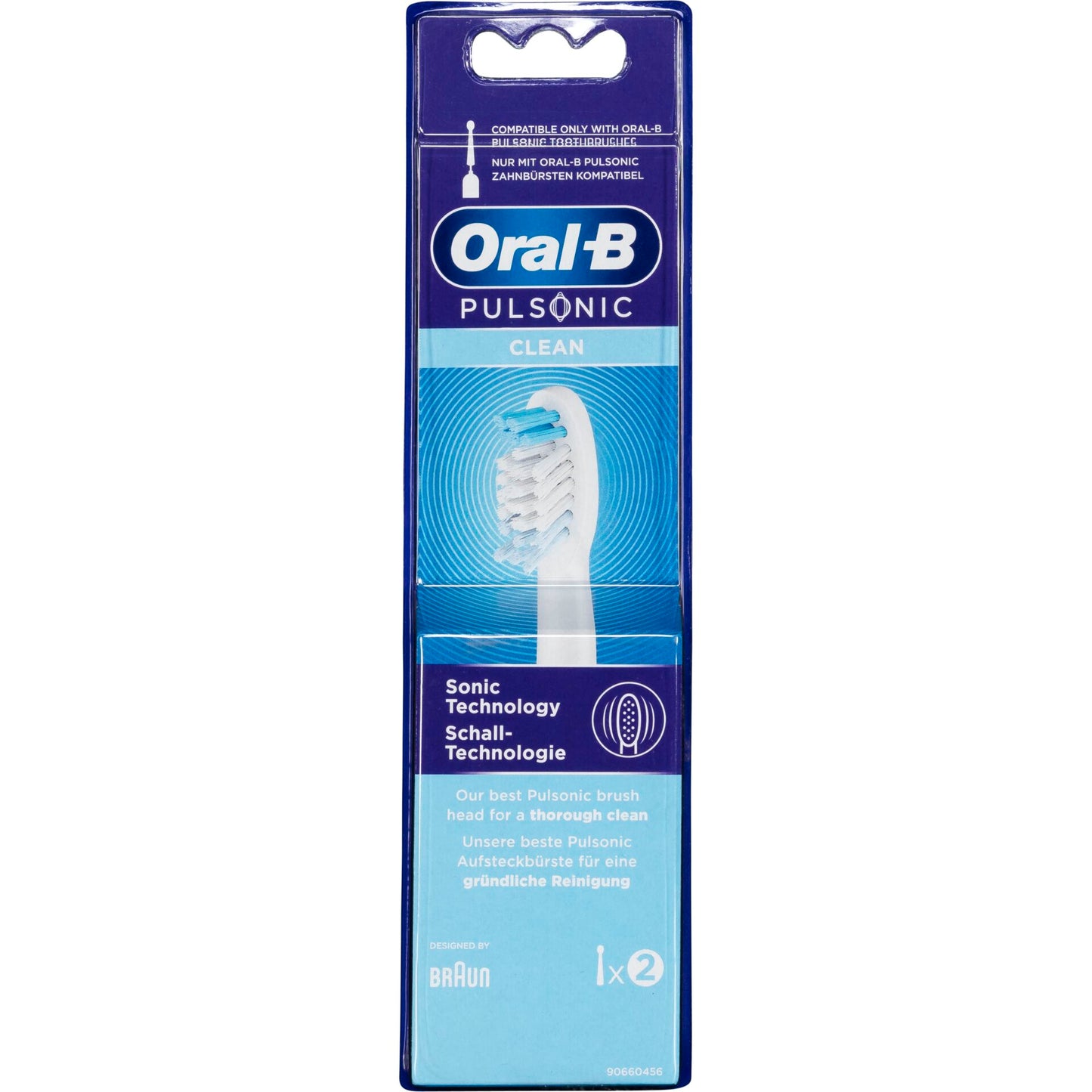 Oral-B Toothbrush heads Pulsonic Clean 2pcs