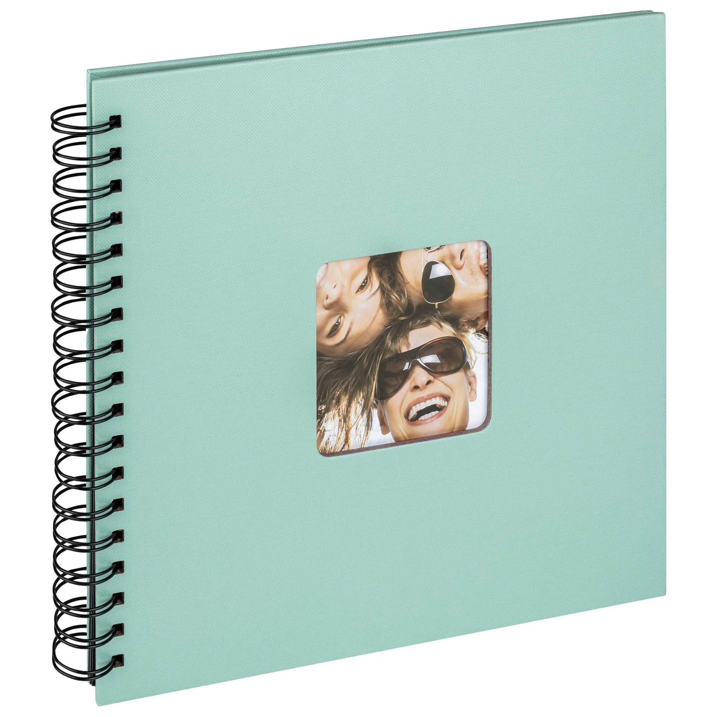 Walther Fun mint green     26x25 40 black Pages Wire-O SA108A