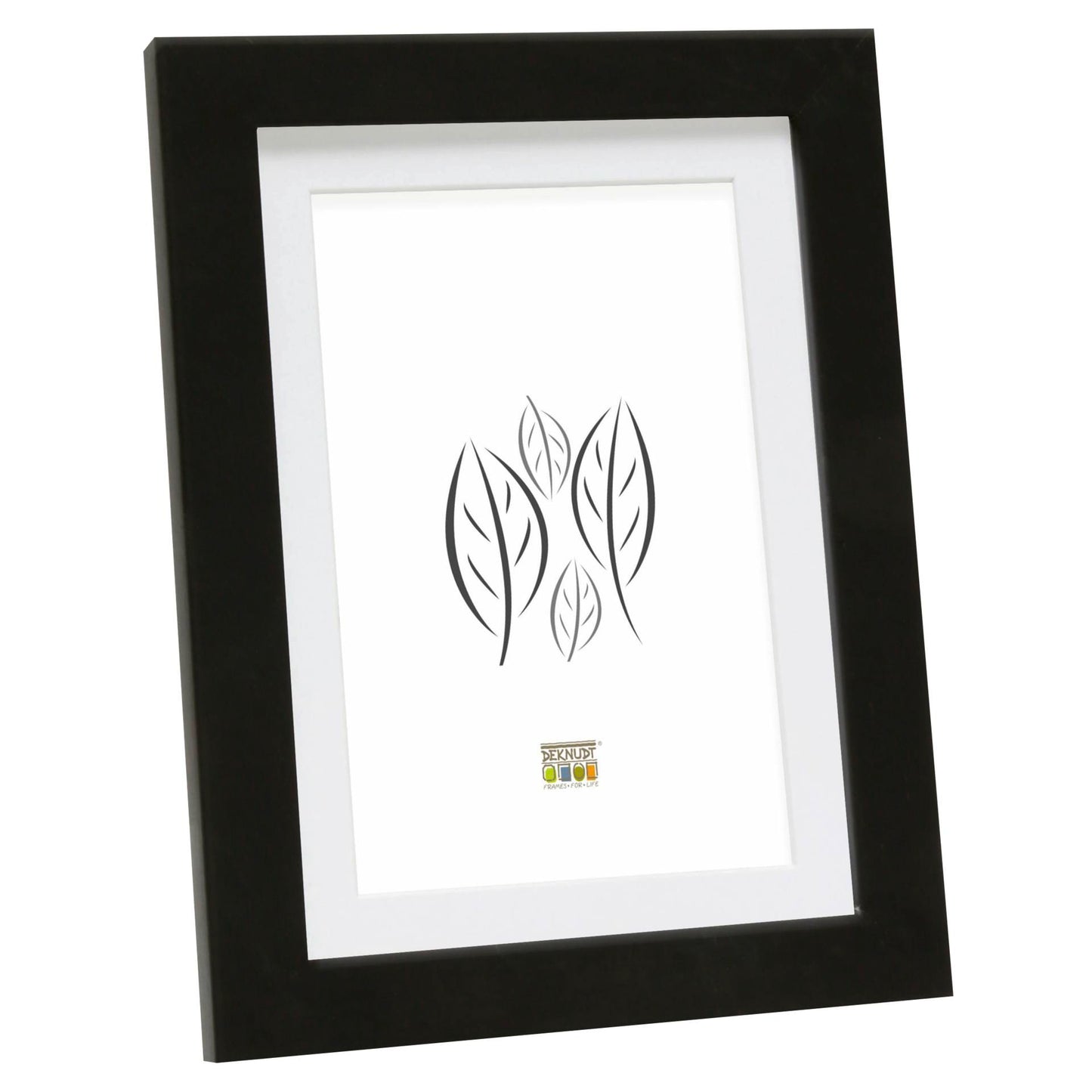 Deknudt S66KF2 P1 15x20 Wood black w. Passepartout