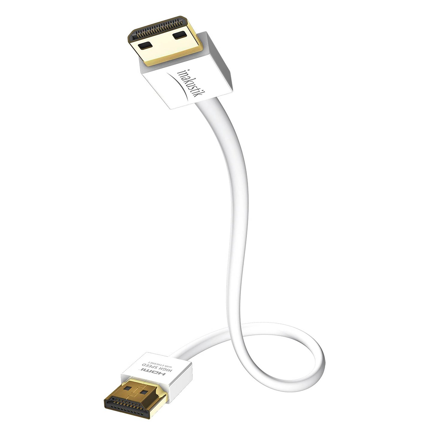 in-akustik High Speed HDMI Ethernet Premium XS 3,0m white