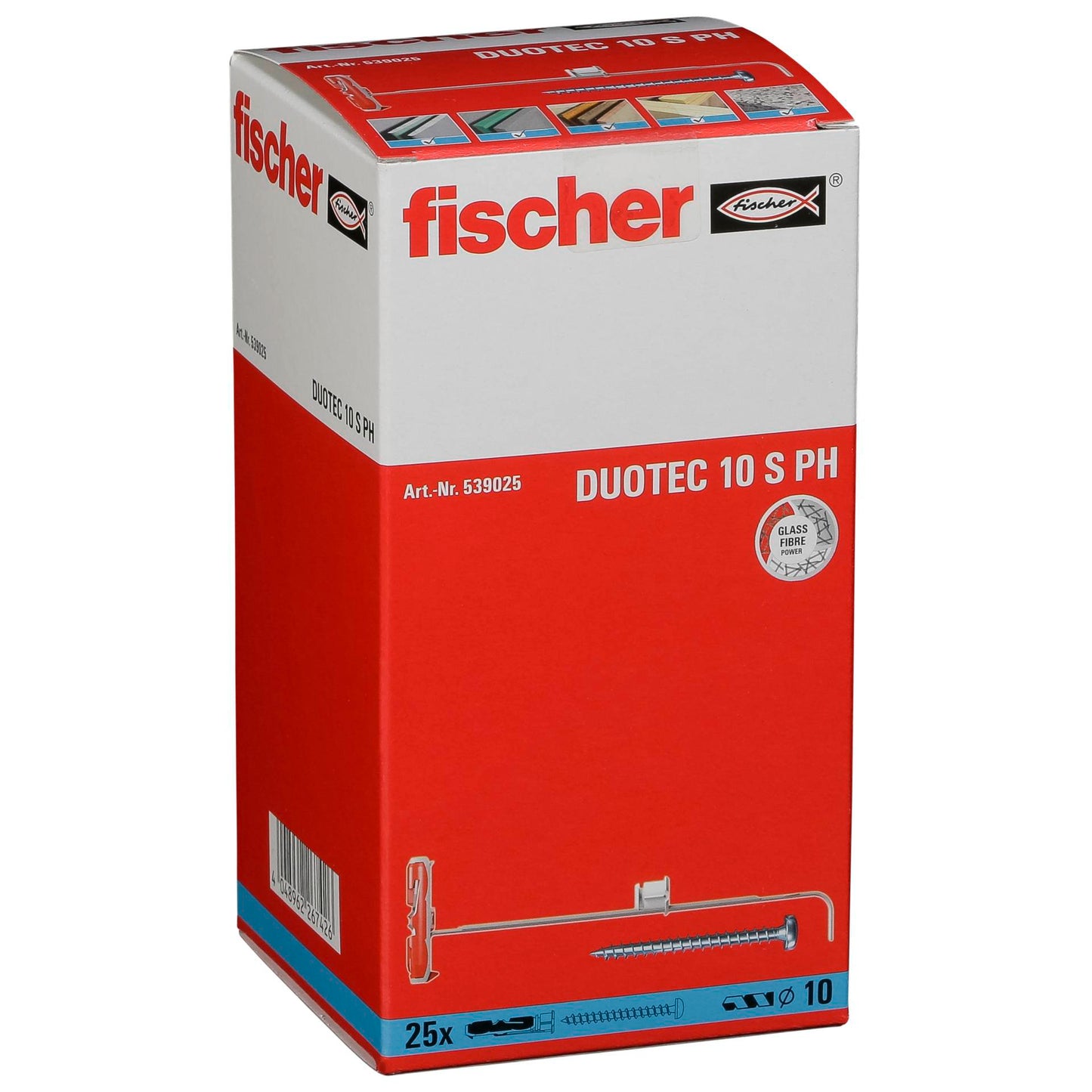 Fischer DUOTEC 10 S PH 25 pcs