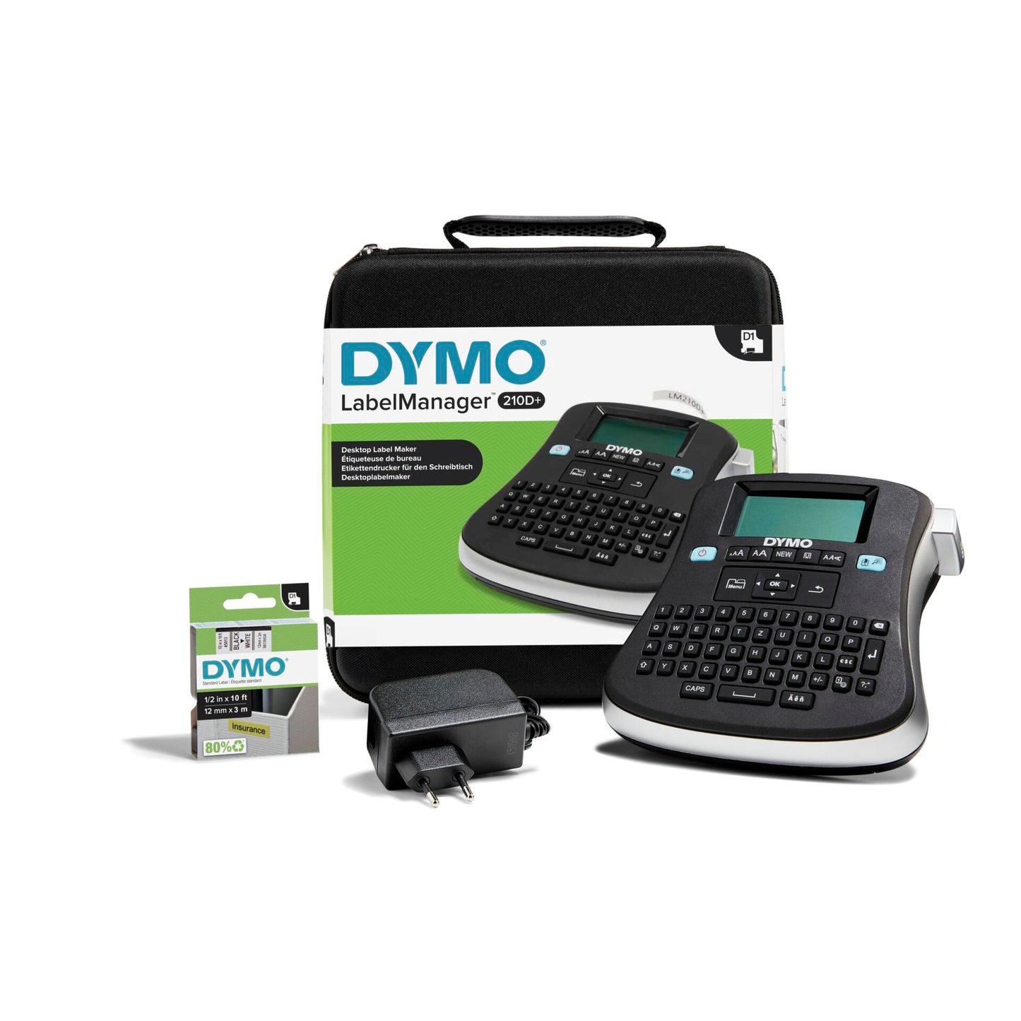 Dymo LabelManager 210 D+ with Case