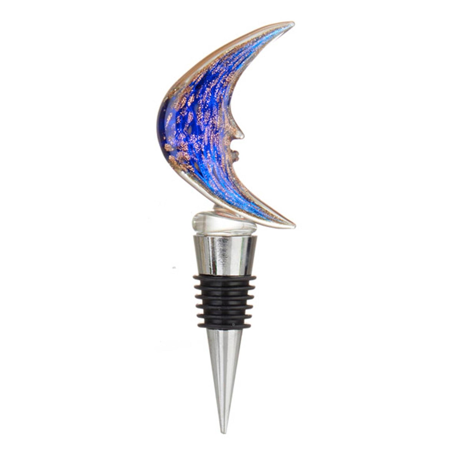 L´Oca Nera bottle stopper moon
