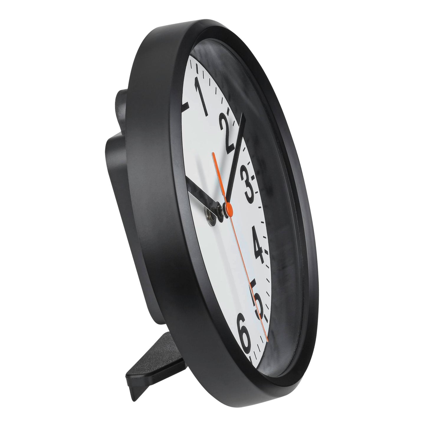 TFA 60.3538.01 Analogue radio wall clock black