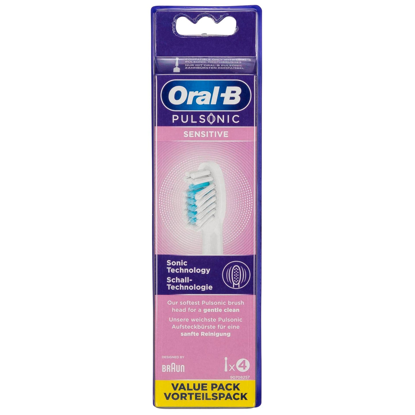 Oral-B Toothbrush heads Pulsonic Sensitive 4 pcs.