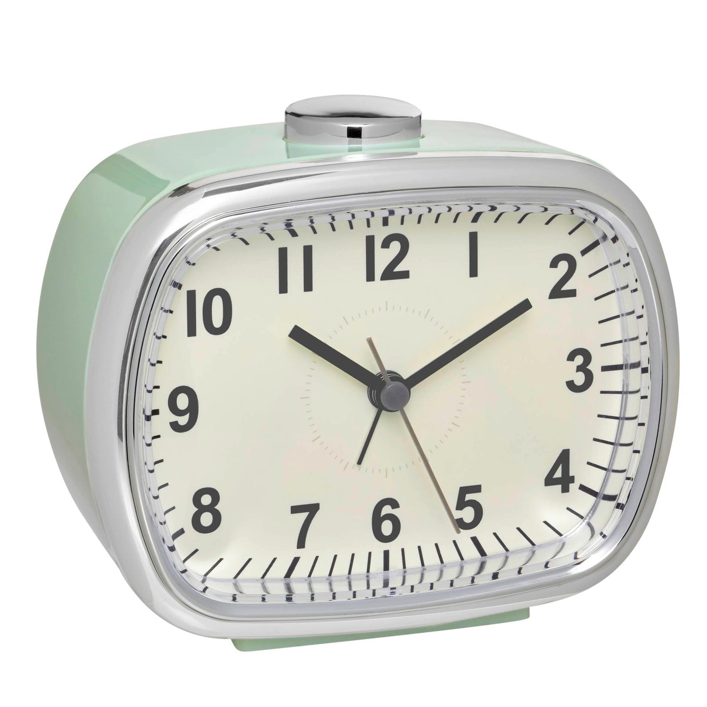 TFA 60.1032.04 Analogue Alarm Clock mint