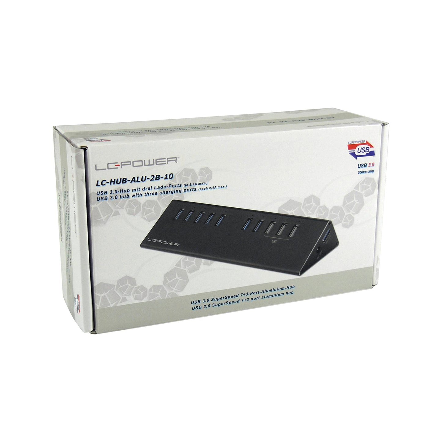 LC-Power LC-HUB-ALU-2B-10