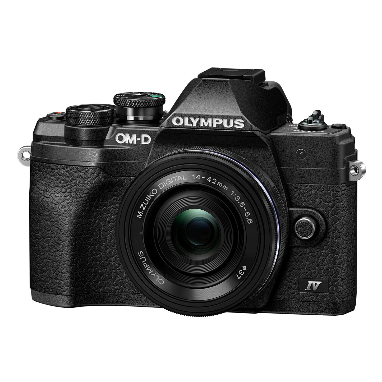 Olympus OM-D E-M10 Mark IV Kit + 14-42 Pancake Zoom black