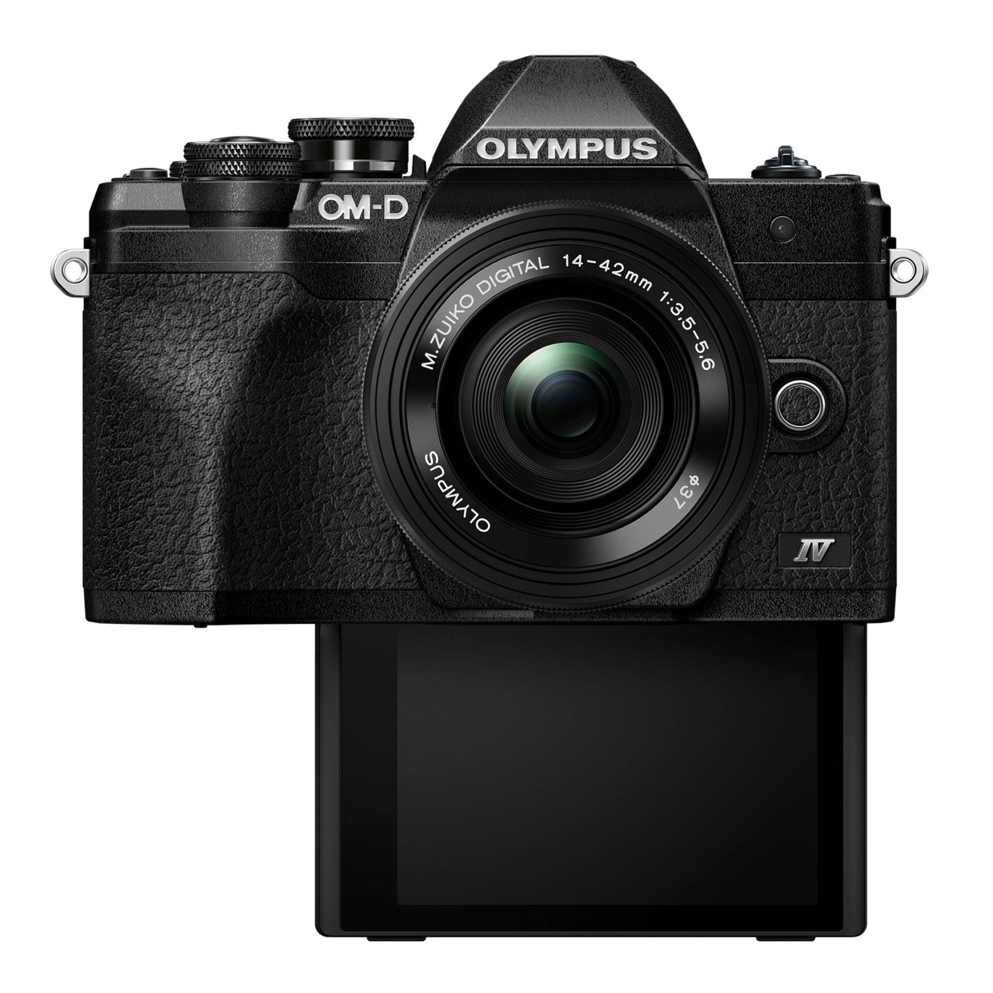 Olympus OM-D E-M10 Mark IV Kit + 14-42 Pancake Zoom black