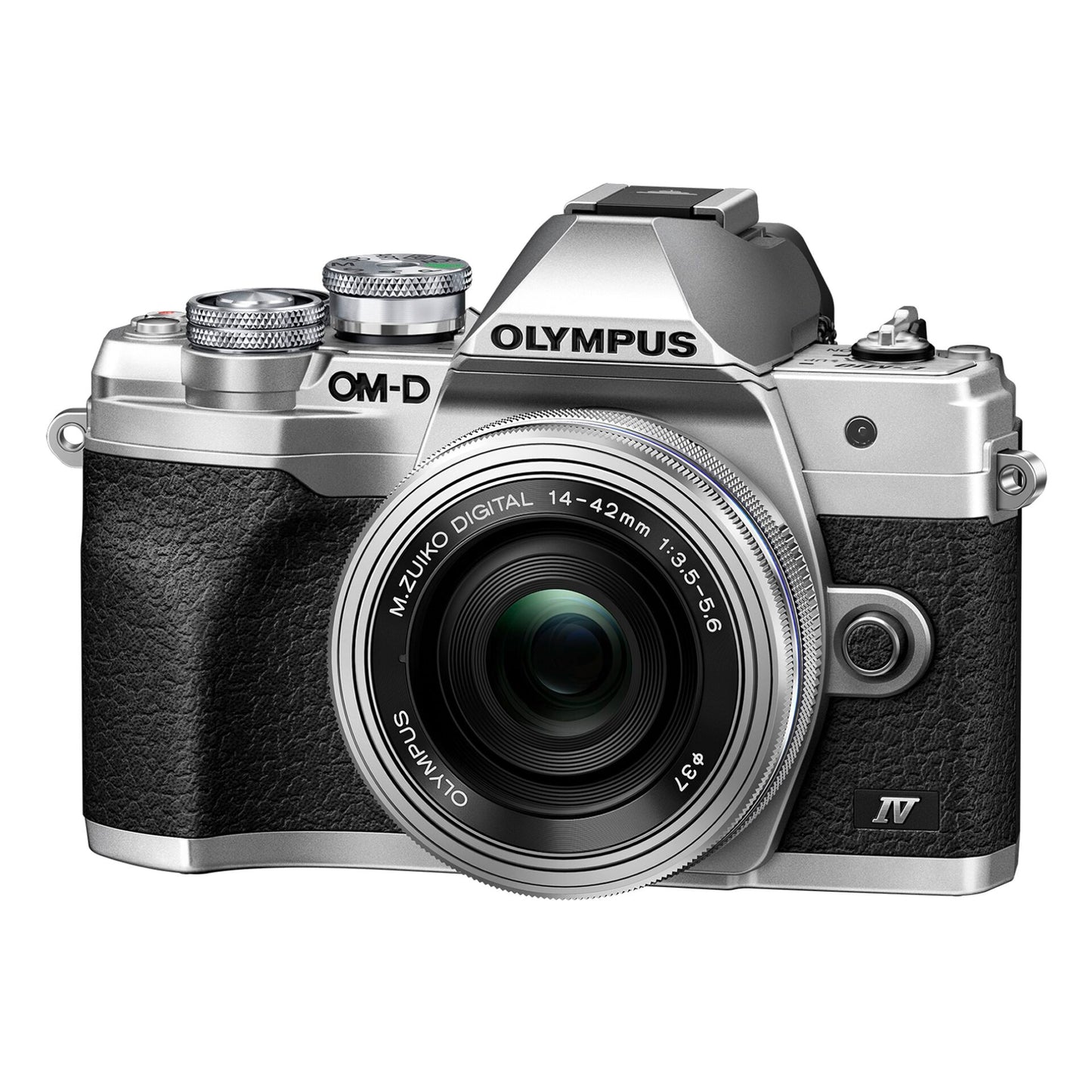 Olympus OM-D E-M10 Mark IV Kit + 14-42 Pancake Zoom silver