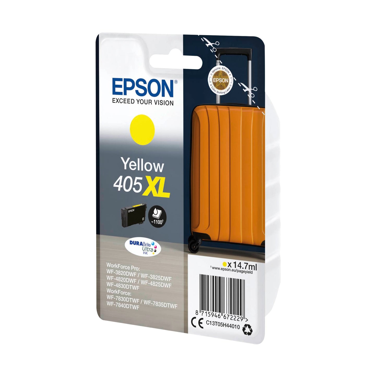 Epson ink cartridge yellow DURABrite Ultra Ink 405XL T 05H4