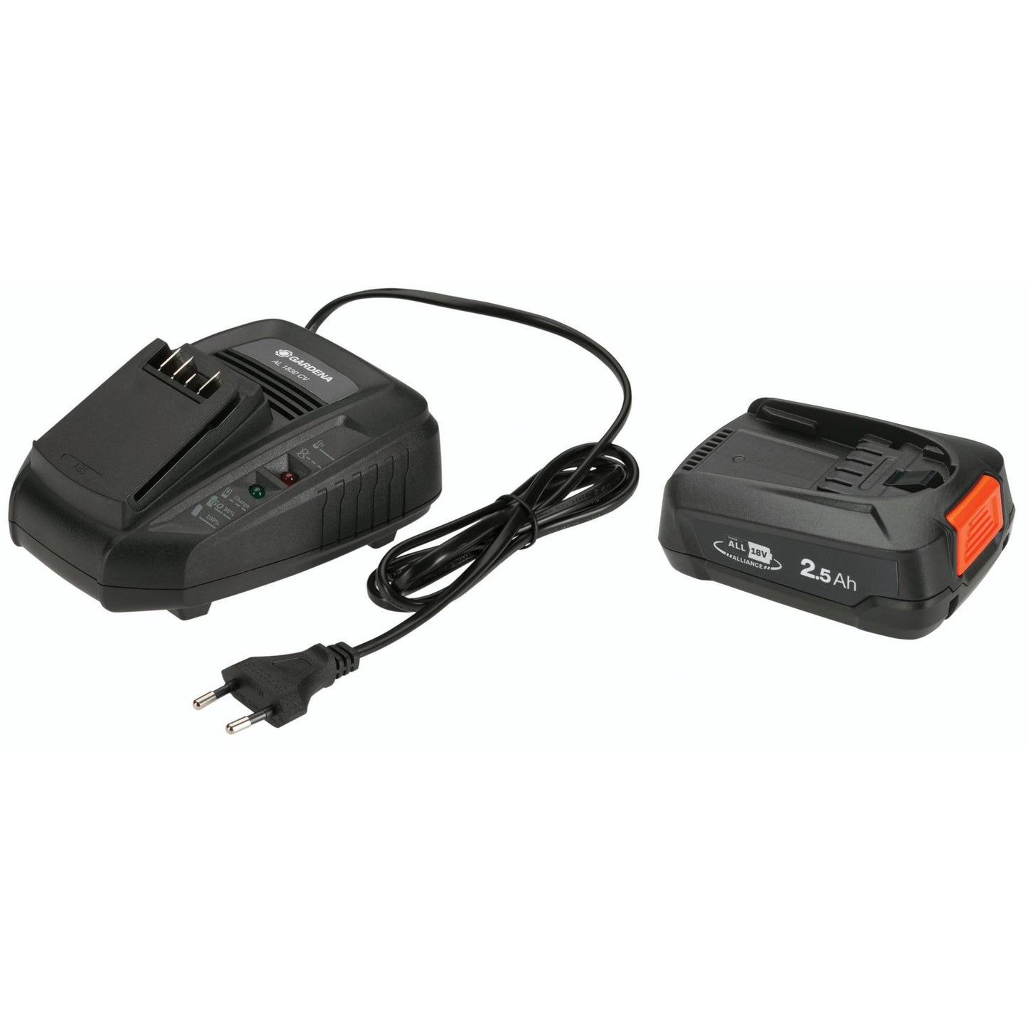 Gardena Starter-Kit P4A PBA 18V/45 2,5 Ah + AL 1830 CV