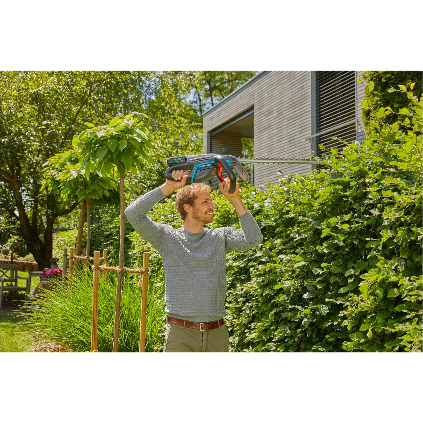 Gardena Hedge Trimmer Comfort Cut, 60 18V-P4A Ready-To-Use Set