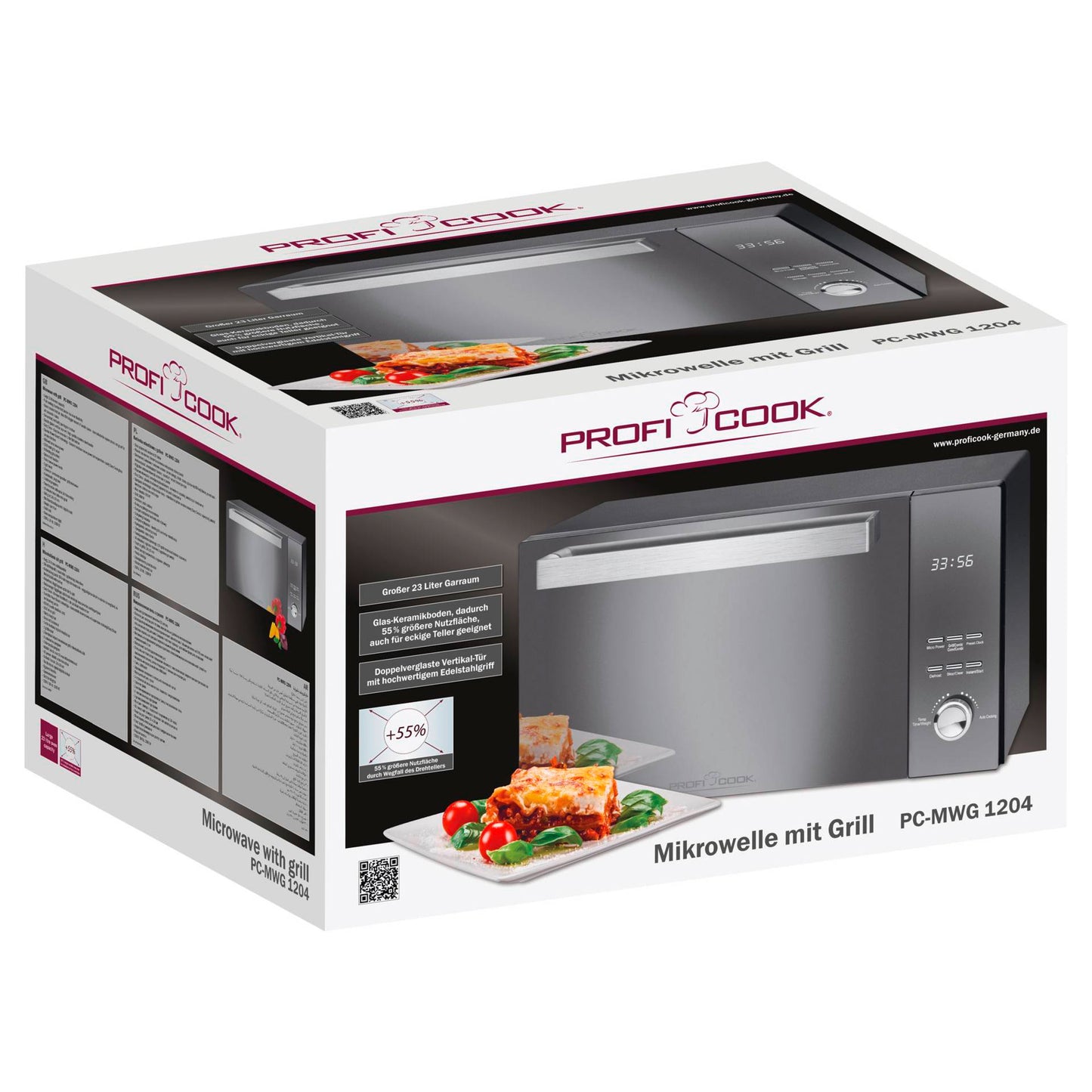Proficook PC-MWG 1204 black