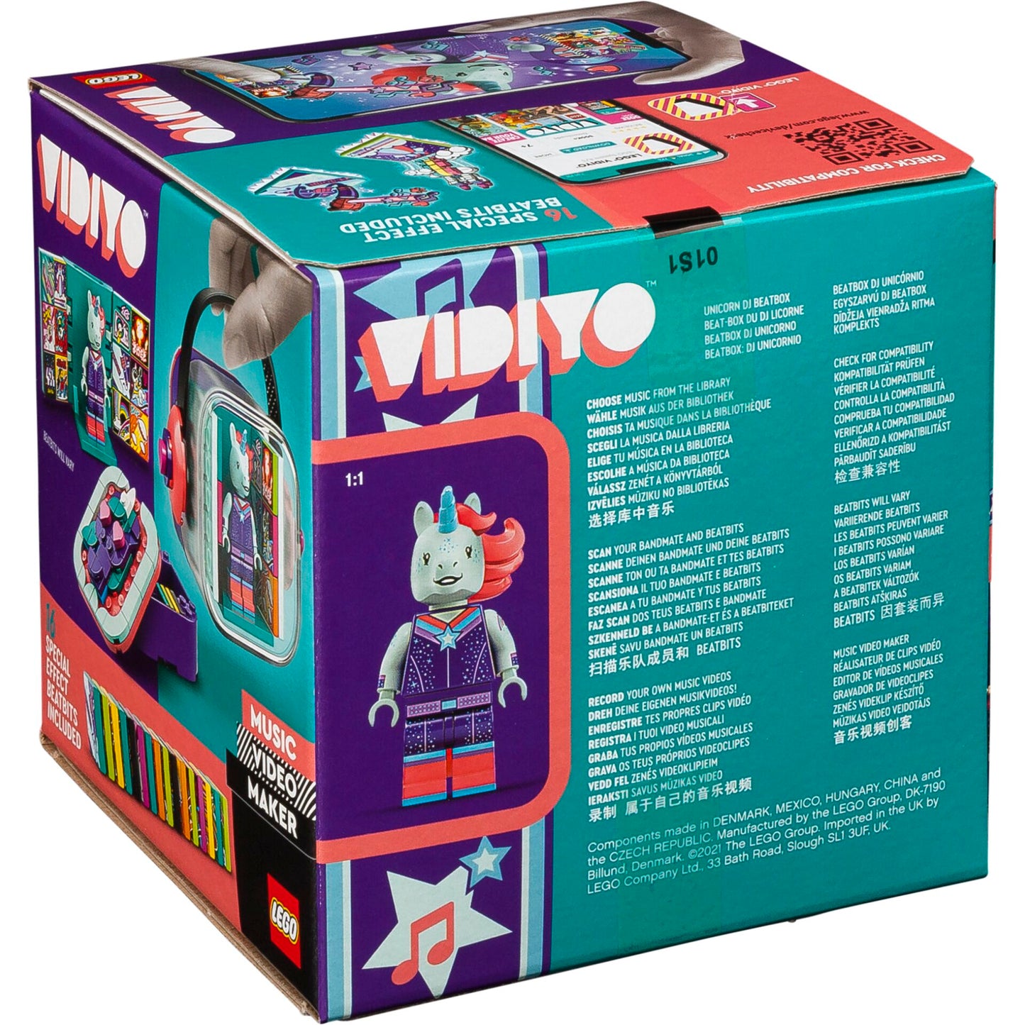 LEGO VIDIYO 43106 Unicorn DJ BeatBox