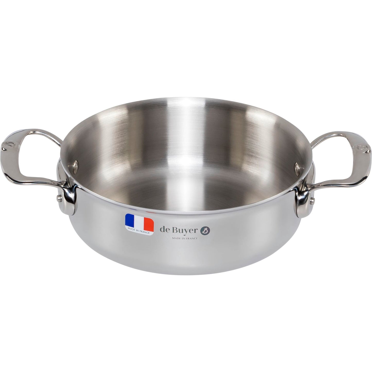 De Buyer Affinity Saucepot low with lid 20 cm