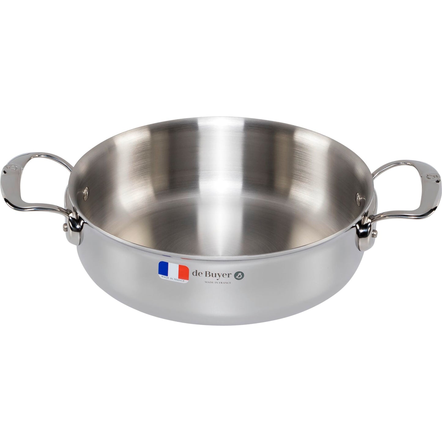 De Buyer Affinity Saucepot low with lid 24 cm