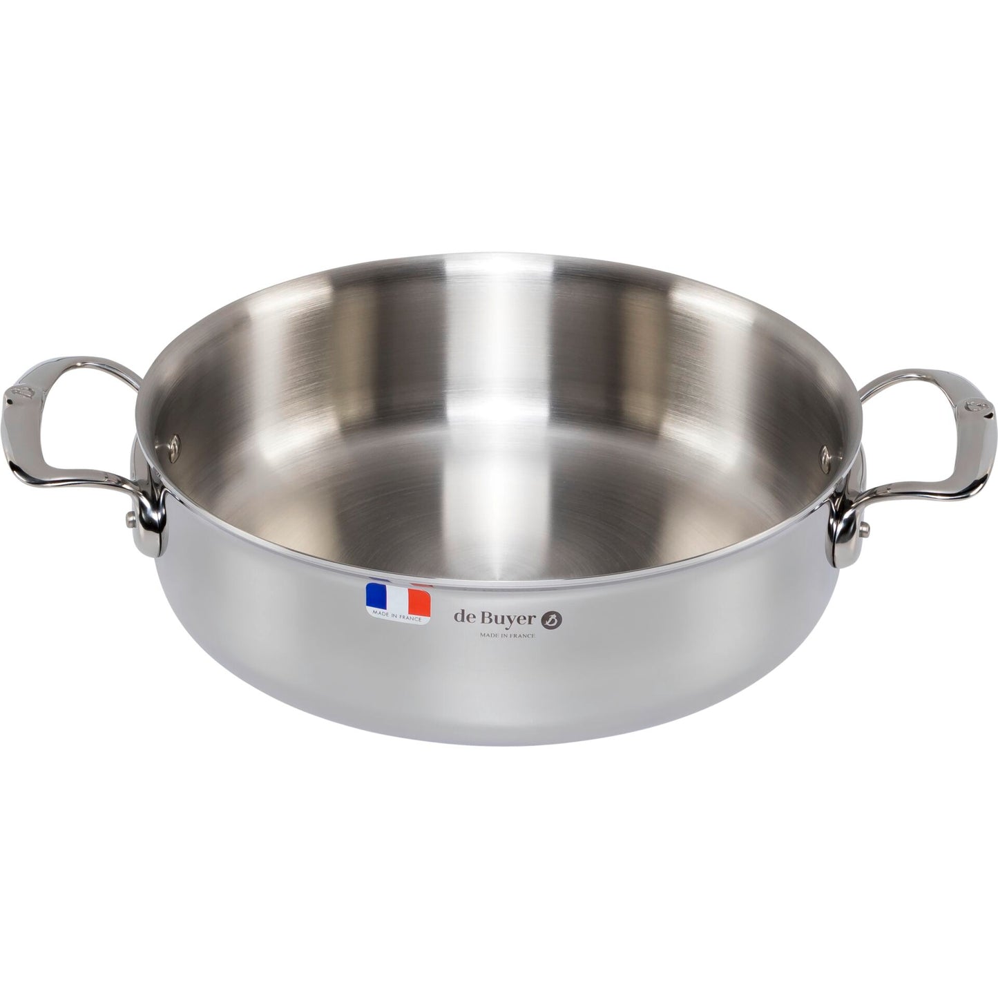 De Buyer Affinity Saucepot low with lid 28 cm