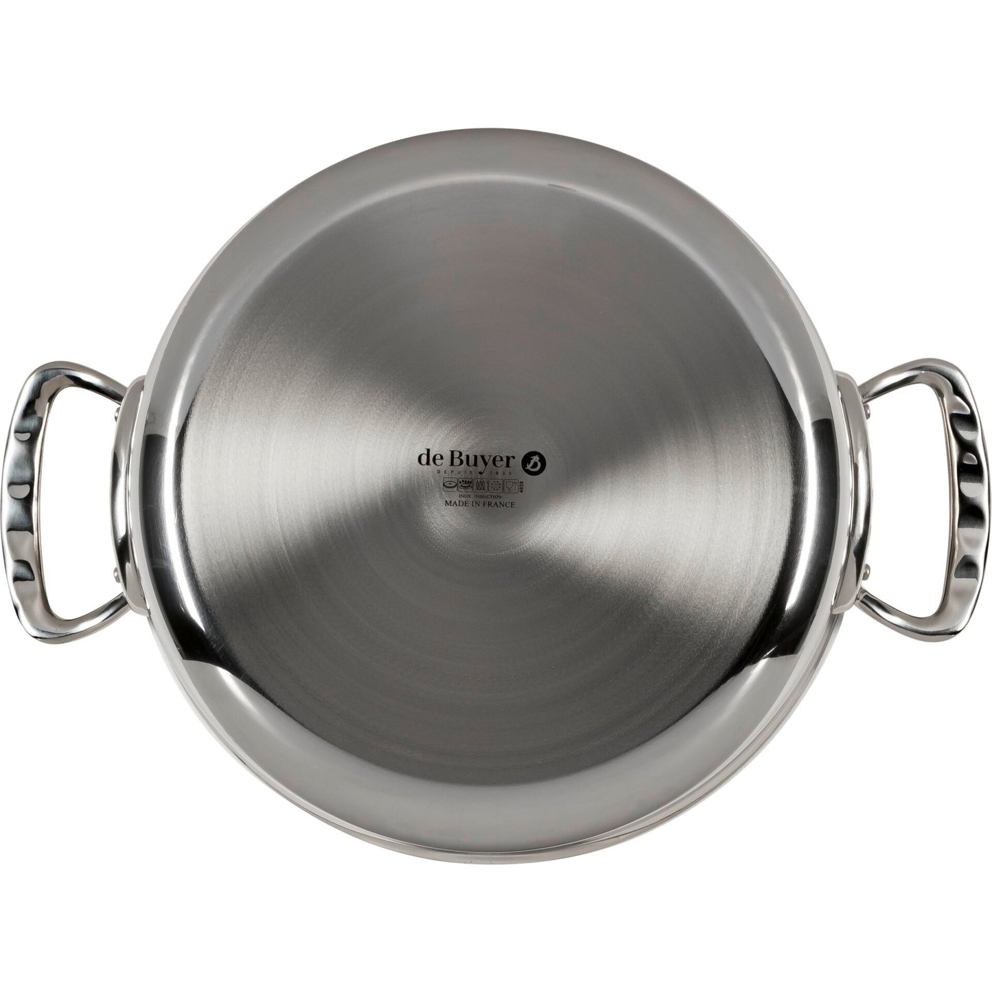 De Buyer Affinity Saucepot low with lid 28 cm