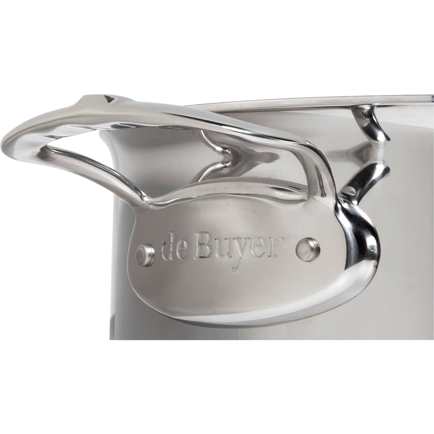De Buyer Affinity Saucepot Stainless Steel with lid 24 cm