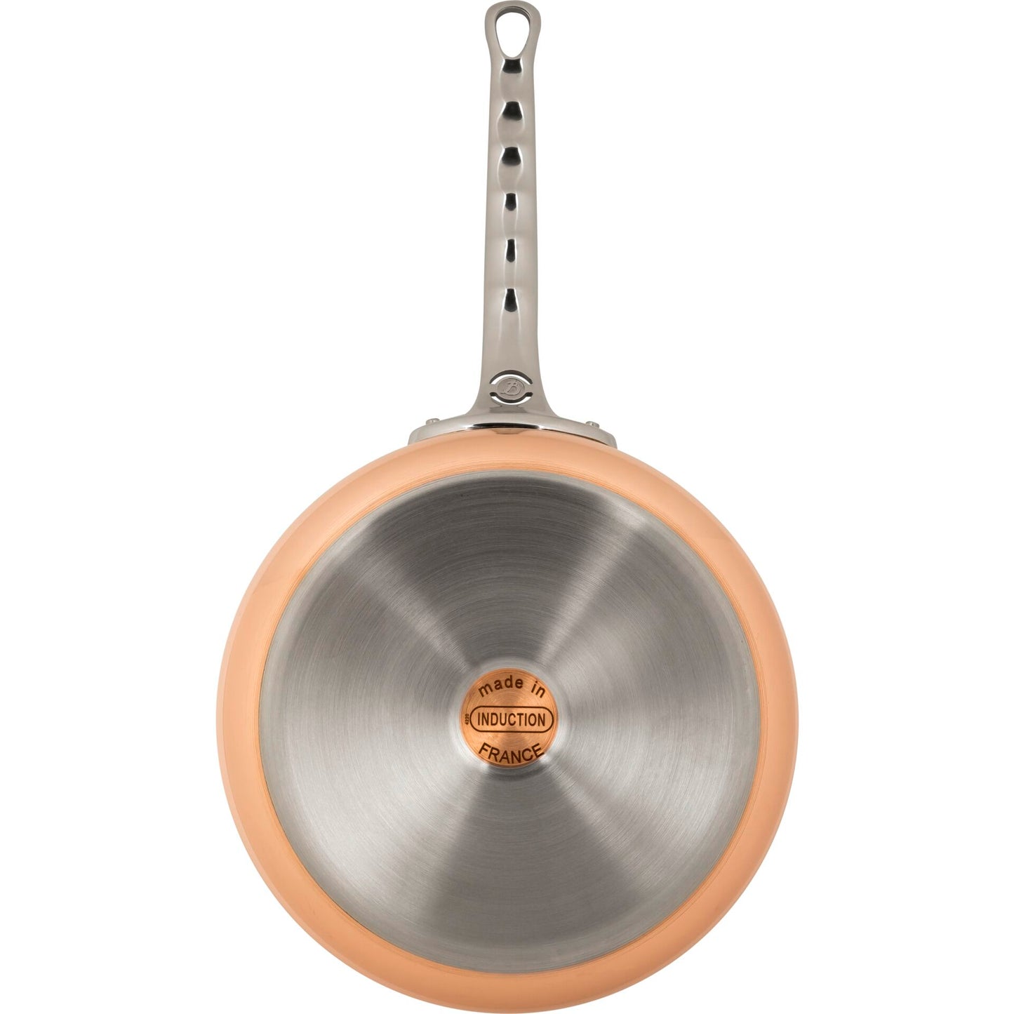 De Buyer Prima Matera Sauté Pan Copper/steel 24cm straight ind.