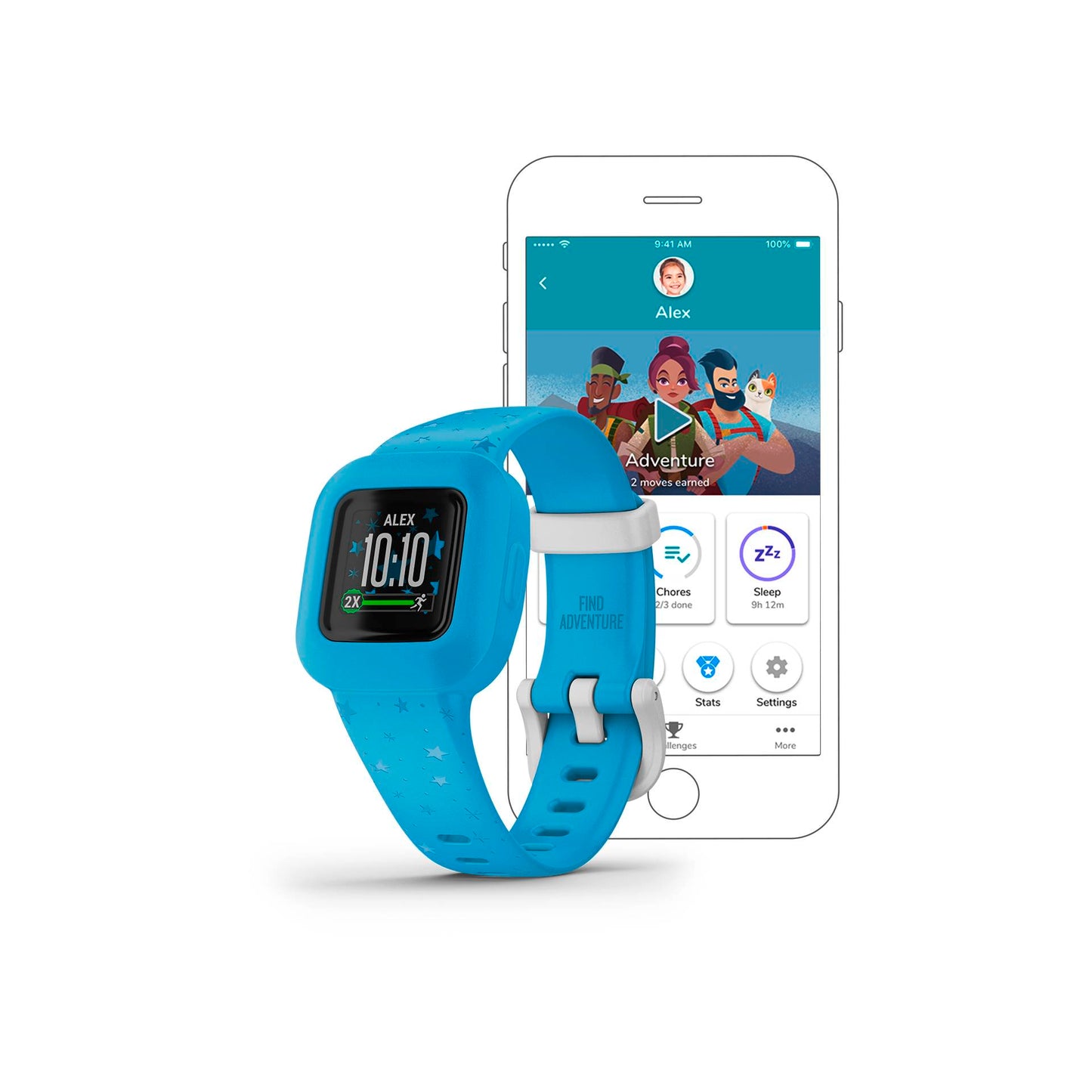Garmin vivofit jr. 3 Blue Stars