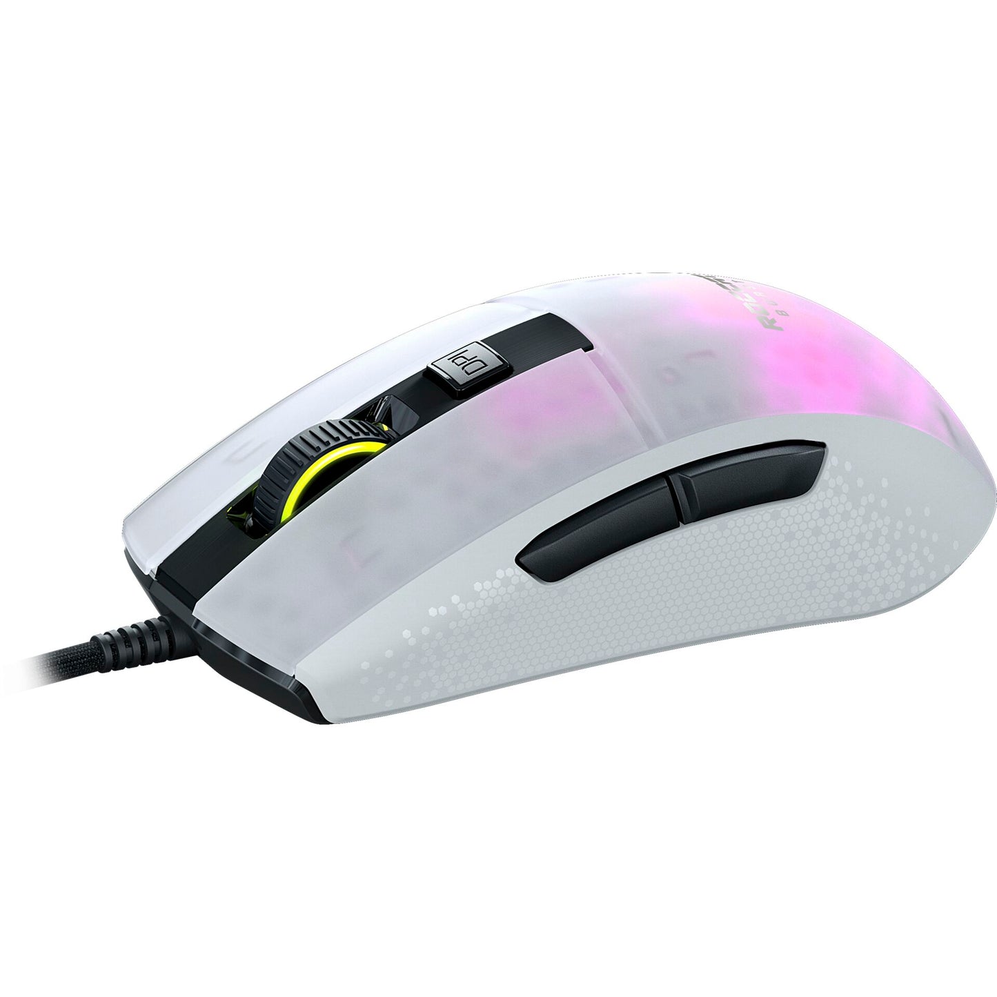 Roccat Burst Pro white RGB Gaming Maus
