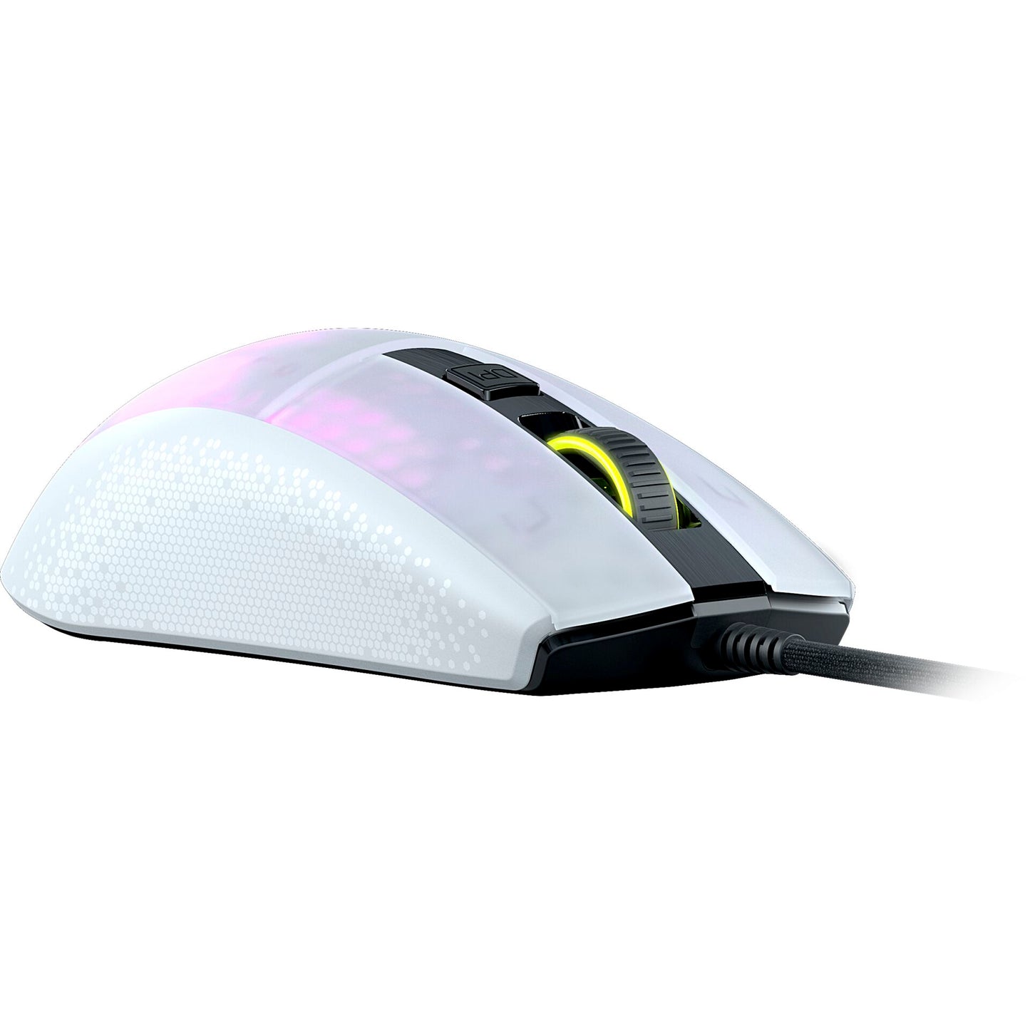 Roccat Burst Pro white RGB Gaming Maus