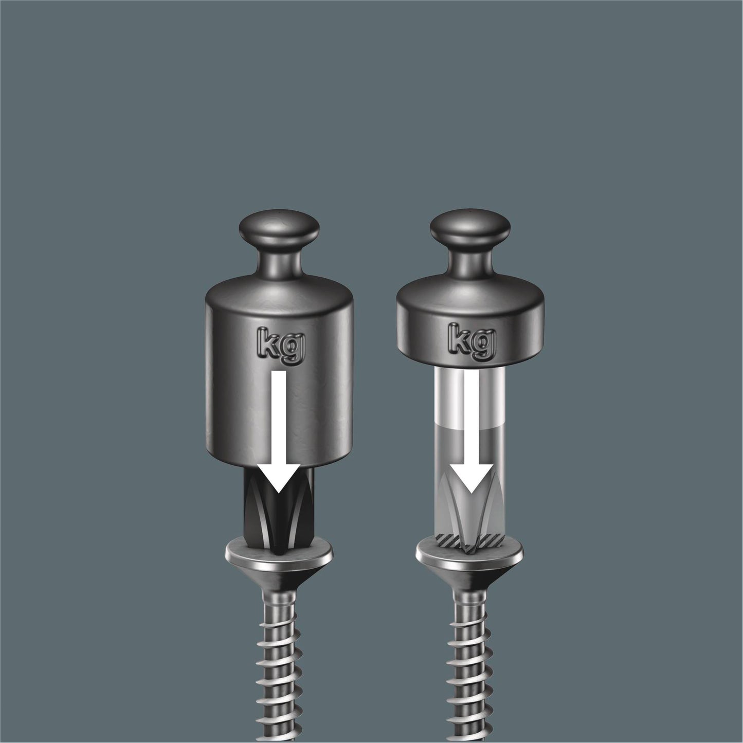 Wera 160 i/6 Rack Screwdriver Set Kraftform Plus Ser.100